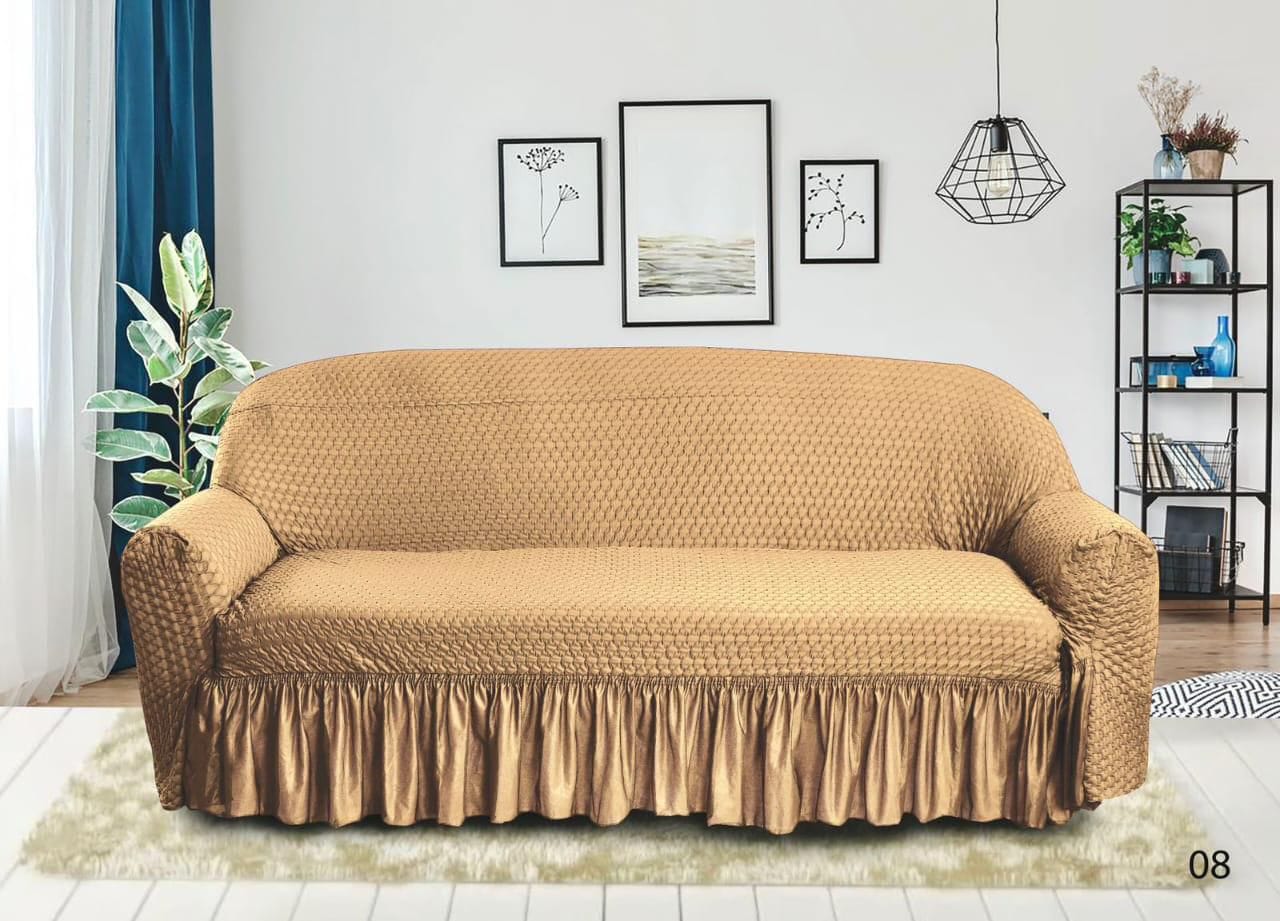 Butterfly Type Sofa Cover Skin Golden