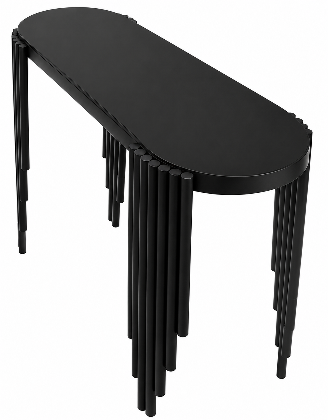 Modern Black Console Table